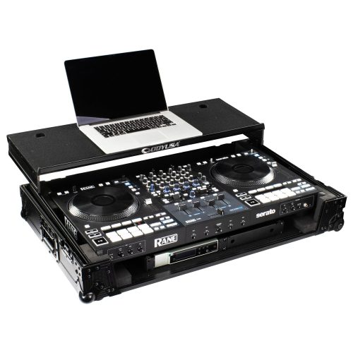RANE FOUR I-Board Flight Case with Glide Style Laptop Platform and Wheels - Image 2