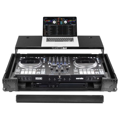 RANE PERFORMER I-Board 1U Flight Case with Glide Style Laptop Platform and Wheels - Image 2