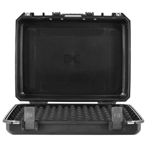 Empty 17.5" x 12.75" x 3.25" Bottom Interior Injection-Molded Utility Case - Image 2