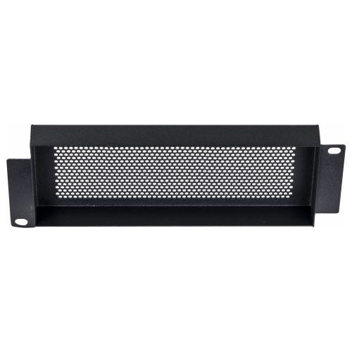 Half Rack Mountable Raised Perforated Security 2U Panel - Image 4
