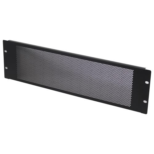 3U Flat Perforated Panel, 19" Rack Mountable | Odyssey Gear