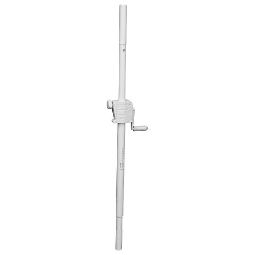 White Speaker Crank Extension Pole