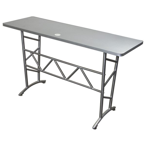 diamond textured dj truss table