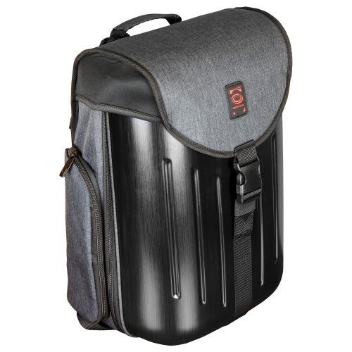 Charcoal Black Hard Shell DJ Backpack - Image 3