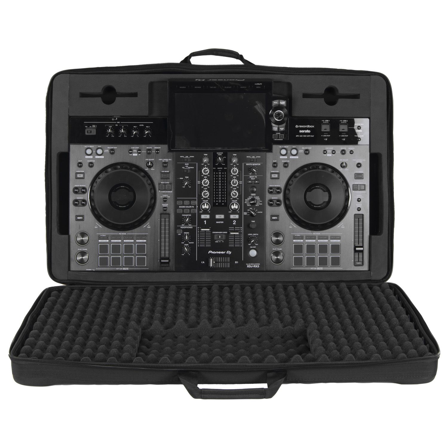 thumbnail image 2 of Odyssey EVA-Molded Soft Case/Bag W Wheels AlphaTheta XDJ-AZ 2 of 9