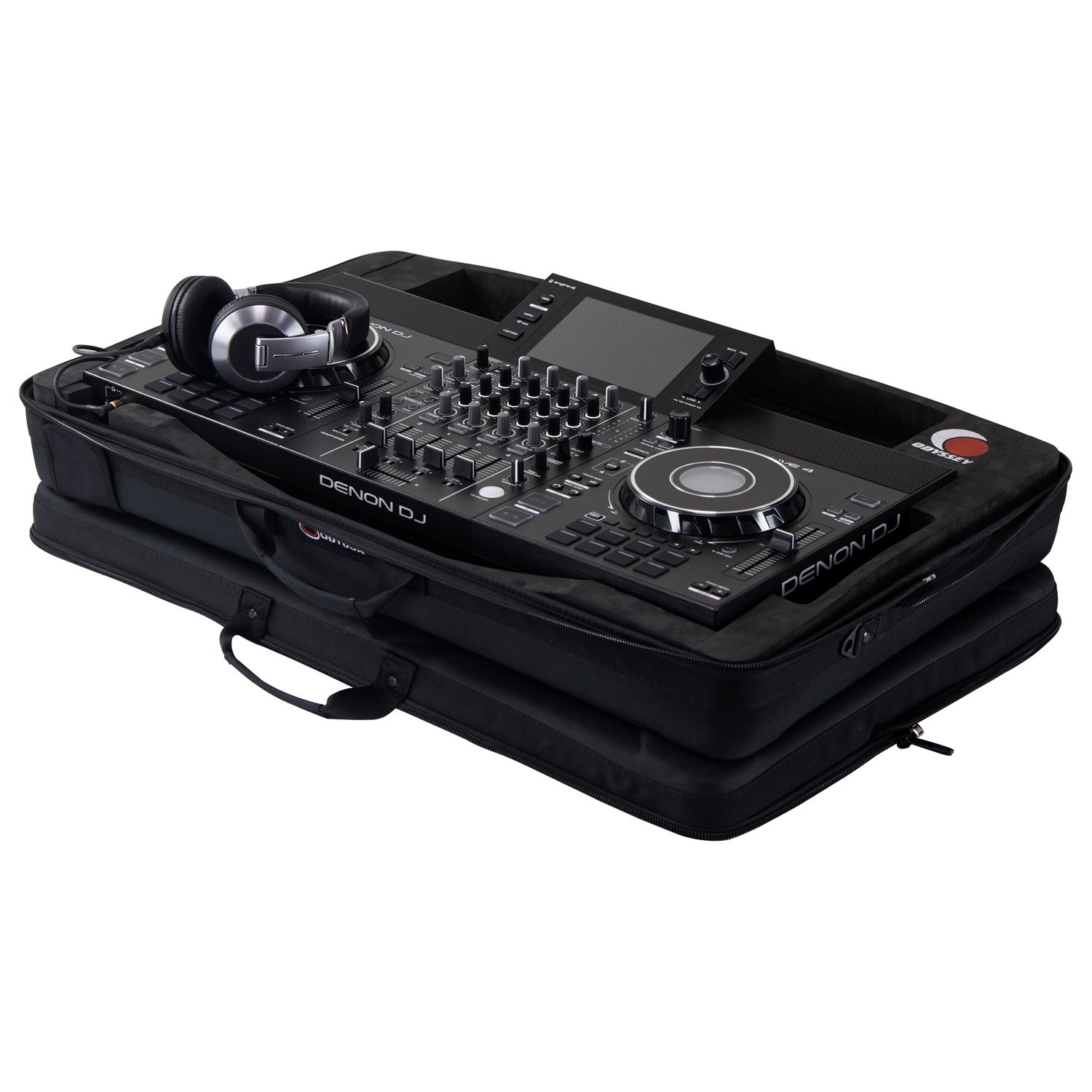 Denon DJ MC7000 4-Channel Serato DJ Controller with Odyssey Flight Case