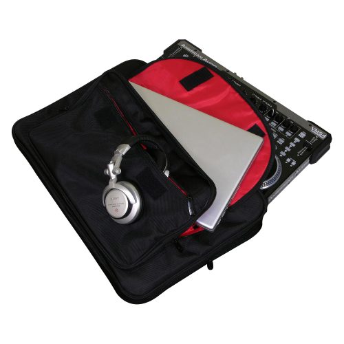 Extra Large DJ Controller Mixer Media Player Case with Additional Carrying Bag - Image 3