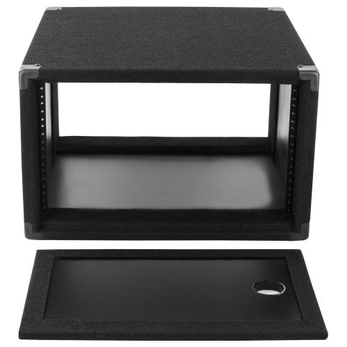 6U Carpeted Amp Rack Case - Image 5