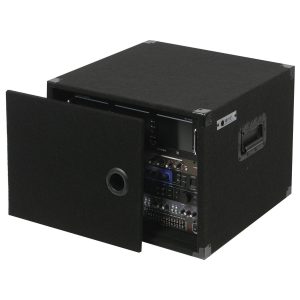 8U Carpet Amp Rack Case