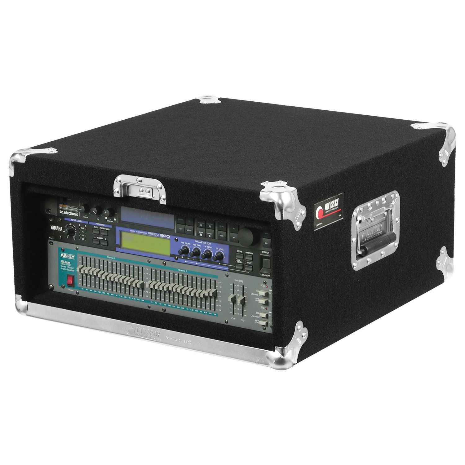 Pro 4U Carpet Amp Rack Case