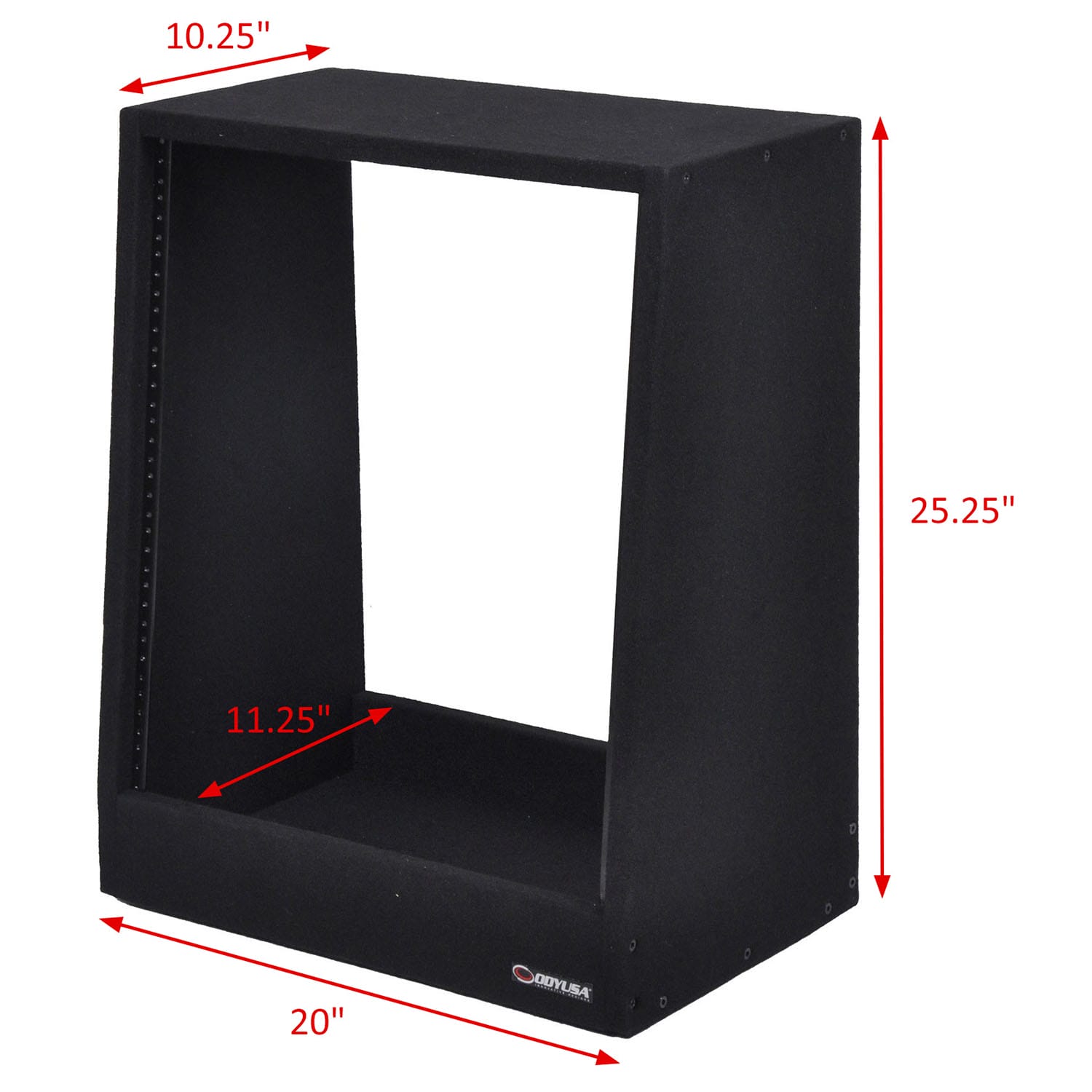 12U Carpeted Pro Studio Rack - Odyssey Cases