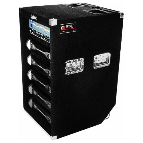 18U Pro Carpet Tilt Rack Case