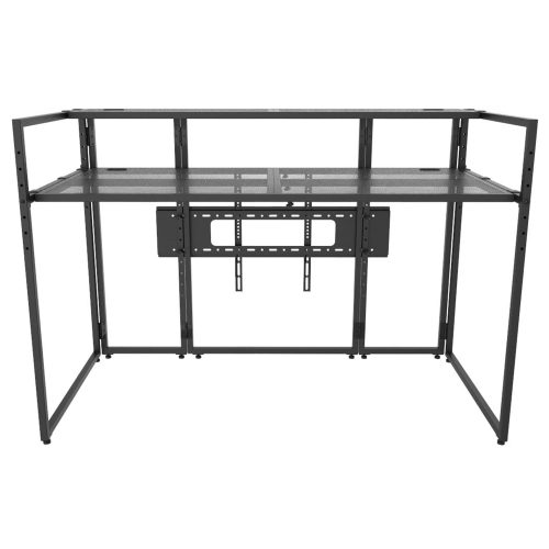 Odyssey Media DJ Booth, Fits 65" Flat Screen TV/Monitor - Image 3
