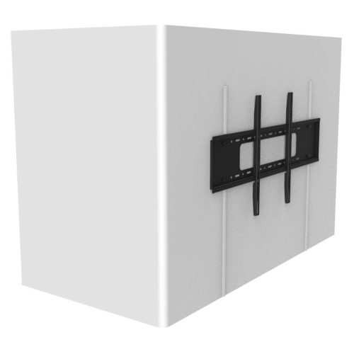 Odyssey Media DJ Booth, Fits 65" Flat Screen TV/Monitor - Image 5