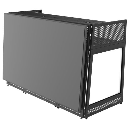 Odyssey 70" Wide Surface TV Mountable DJ Battle Booth with Removable Top - Image 3