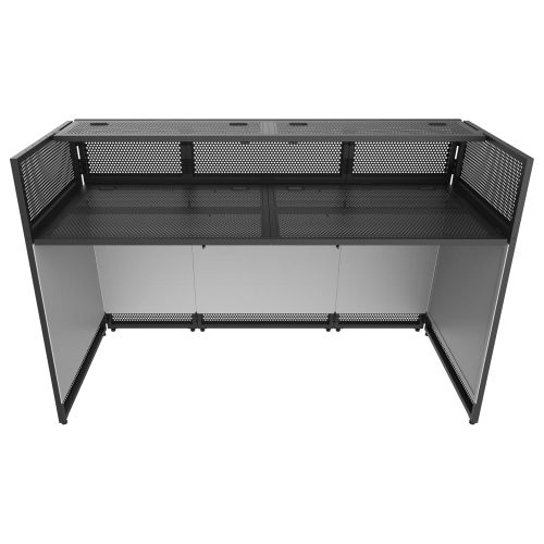 Odyssey 70" Wide Surface TV Mountable DJ Battle Booth with Removable Top - Image 6