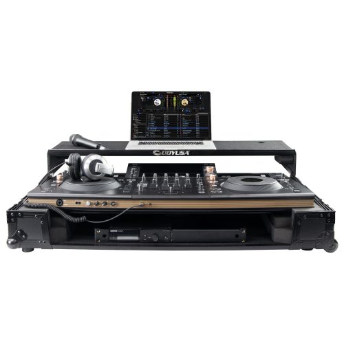 Odyssey Pioneer DJ OPUS-QUAD Flight Effects Case with Glide Style Laptop Platform and Wheels - Image 2
