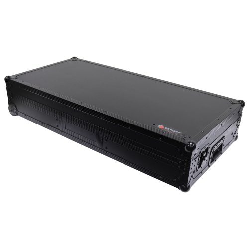 Black Rane 72 Mixer and Two Rane 12 Turntable Controllers Coffin Case with Full Glide Platform Made in USA - Image 5