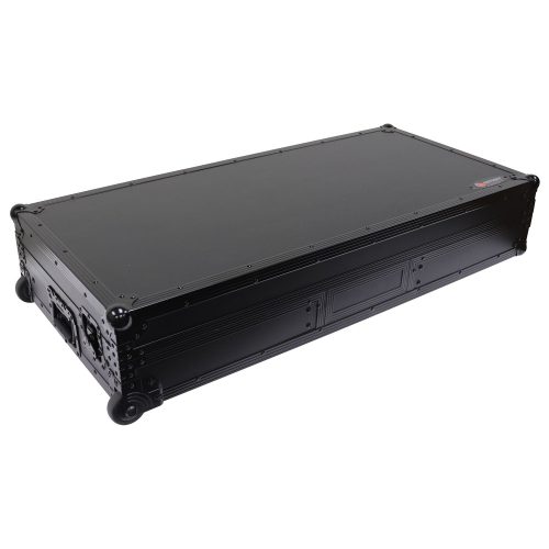 Black Rane 72 Mixer and Two Rane 12 Turntable Controllers Coffin Case with Full Glide Platform Made in USA - Image 7