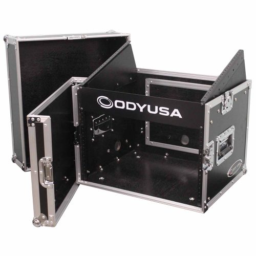 Combo Rack 8u top slanted 6u bottom