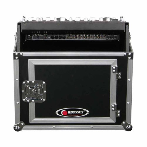 Combo Rack: 10U Top Slanted 6U Bottom Vertical - Image 5