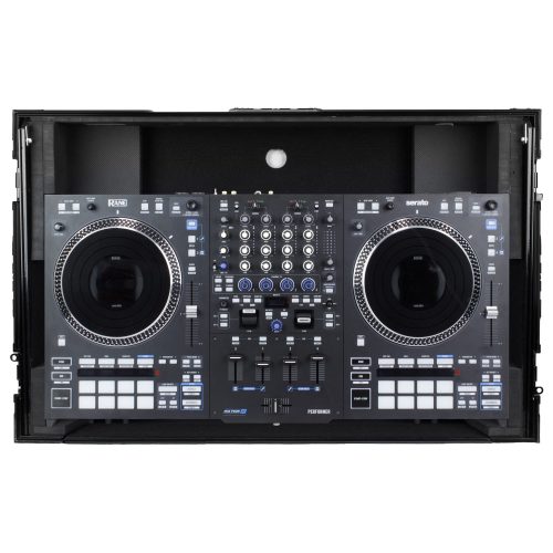RANE PERFORMER Black Label 1U Case with Glide Style Laptop Platform and Wheels - Image 4
