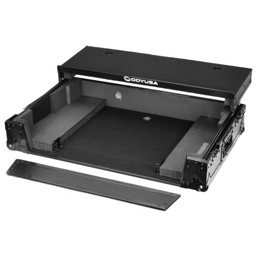 RANE PERFORMER Black Label 1U Case with Glide Style Laptop Platform and Wheels - Image 5
