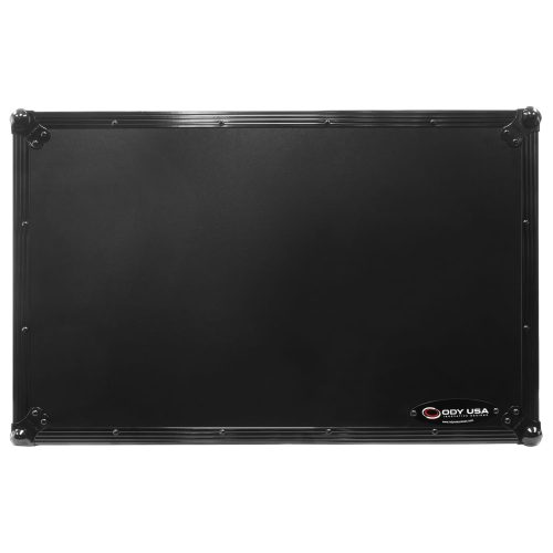 RANE PERFORMER Black Label 1U Case with Glide Style Laptop Platform and Wheels - Image 6