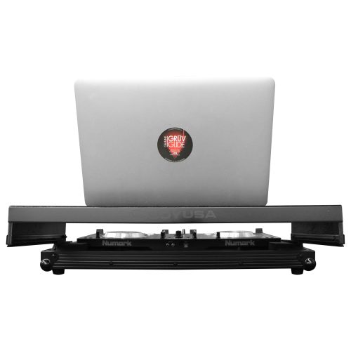 Black Low Profile Numark Mixtrack 3 / Mixtrack Pro 3 / Mixtrack Platinum Case with Glide Platform - Image 4