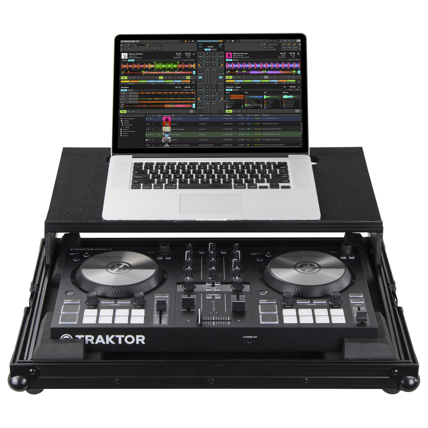 Black Low Profile Native Instruments Traktor Kontrol S2 MK3
