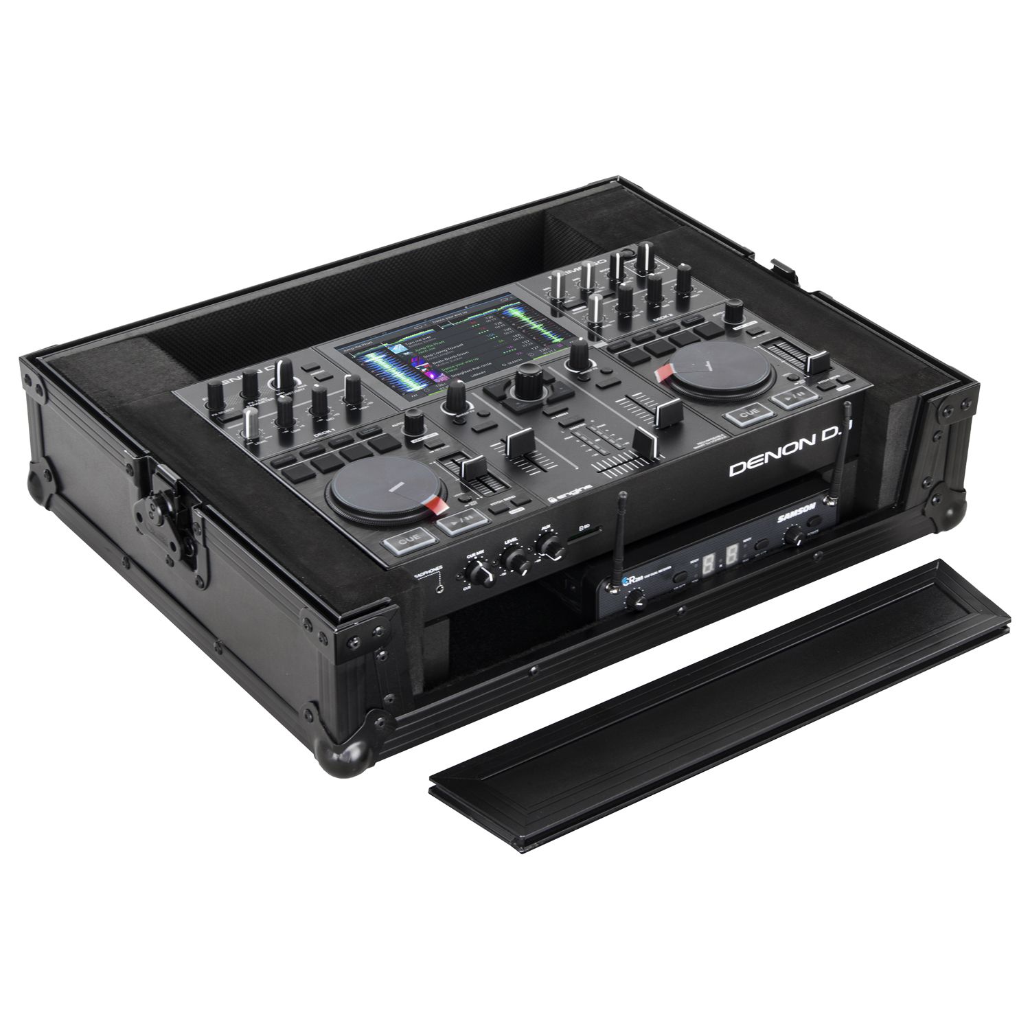 Denon DJ Prime GO Rechargeable DJ System with Touchscreen & Wi-Fi and Road  Case