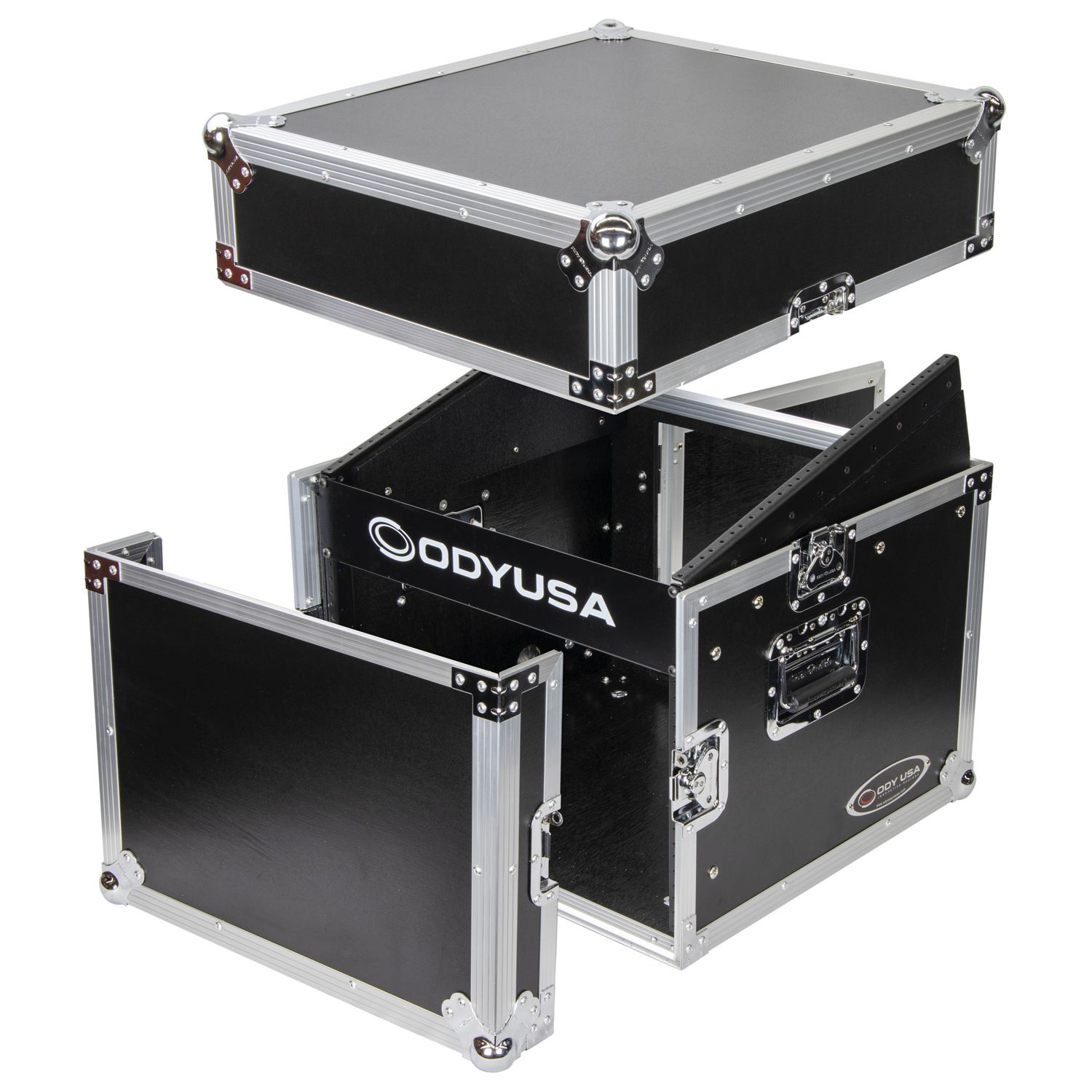 6U Shock Mount Rack Flight Case - Odyssey Cases