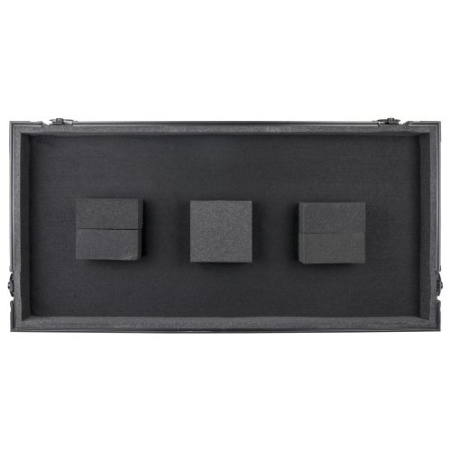 Black Extra Deep 10" Format DJ Mixer and Two Large Format Media Players Coffin Flight Case - Image 7