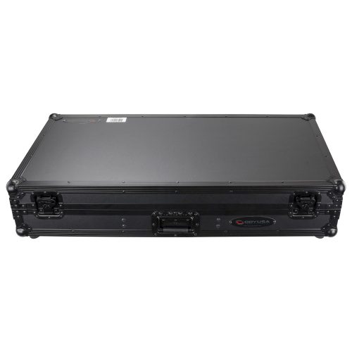 Black Extra Deep 10" Format DJ Mixer and Two Large Format Media Players Coffin Flight Case - Image 9