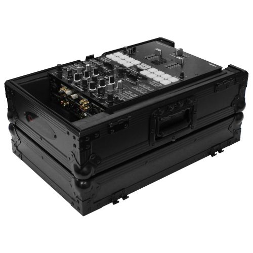 Odyssey Universal Black 10" Format DJ Mixer Flight Case with Extra Deep Rear Compartment - Image 3