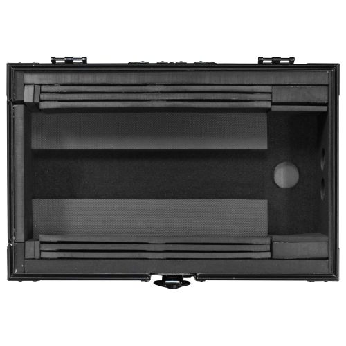 Odyssey Universal Black 10" Format DJ Mixer Flight Case with Extra Deep Rear Compartment - Image 9