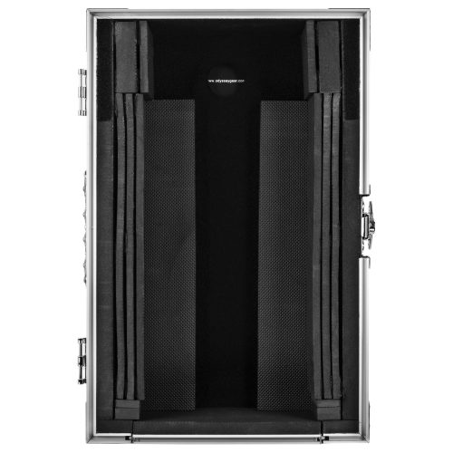 Universal 10-inch Format Extra Deep Silver Diamond Plated DJ Mixer Case - Image 6