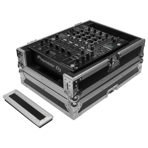 Odyssey Universal 12" Format DJ Mixer Flight Case with Extra Deep Rear Cable Compartment