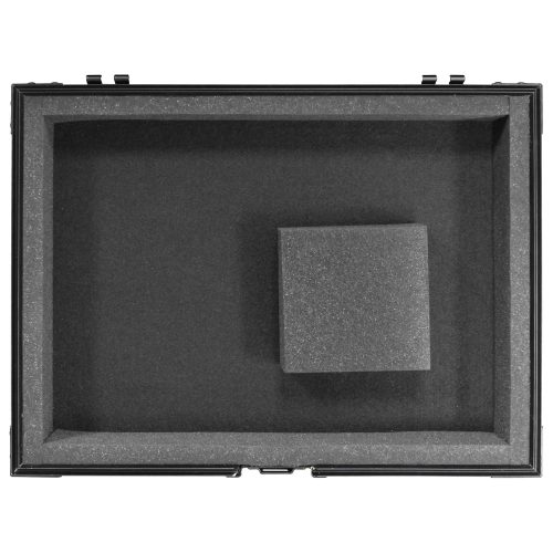 Odyssey Universal Black 12" Format DJ Mixer Flight Case with Extra Deep Rear Cable Compartment - Image 11