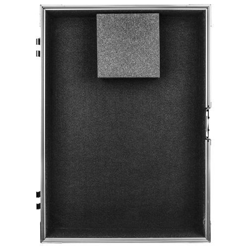 Odyssey Universal 12" Format Silver Diamond Plated DJ Mixer Case with Extra Deep Rear Cable Compartment - Image 7