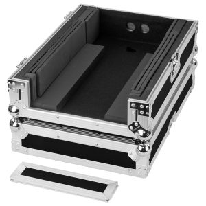 Odyssey Universal 13" Format DJ Mixer Flight Case with Extra Deep Rear Cable Compartment