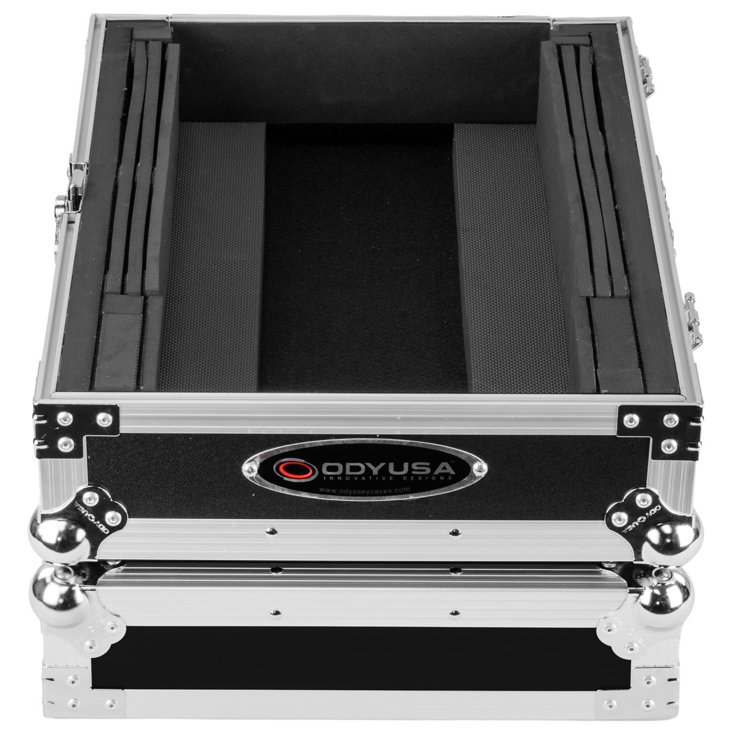 Odyssey Universal 13" Format DJ Mixer Flight Case with Extra Deep Rear Cable Compartment - Image 4