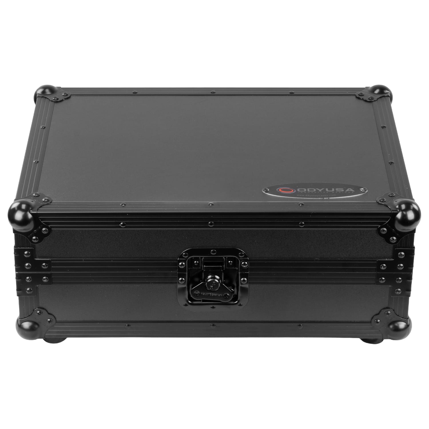 Odyssey Universal Black 13" Format DJ Mixer Flight Case with Extra Deep Rear Cable Compartment - Image 8