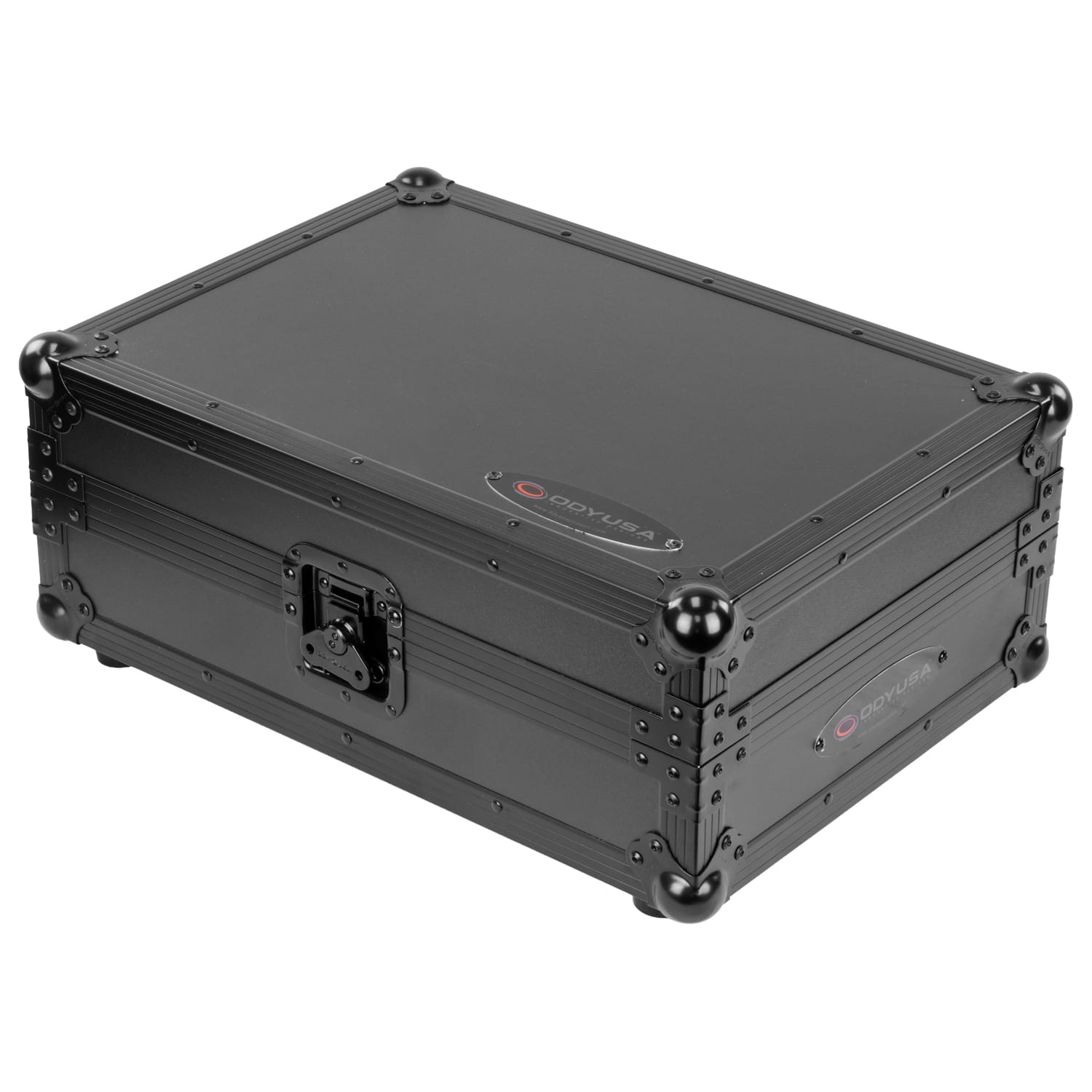Odyssey Universal Black 13" Format DJ Mixer Flight Case with Extra Deep Rear Cable Compartment - Image 9