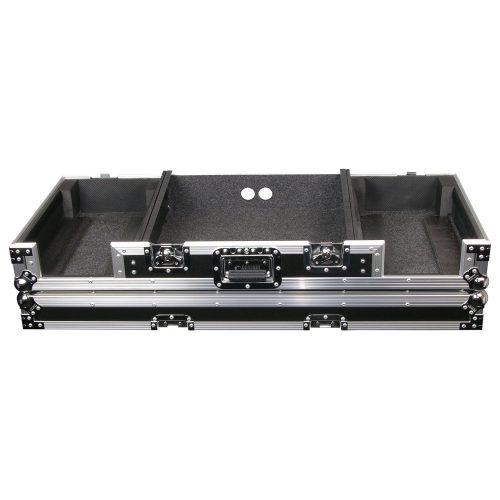 Universal 19" Format DJ Mixer and Two Medium Format Media Players Coffin Flight Case - Image 8