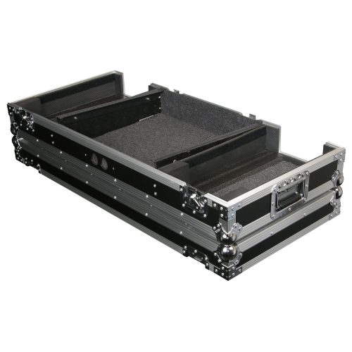 Universal 19" Format DJ Mixer and Two Medium Format Media Players Coffin Flight Case - Image 10