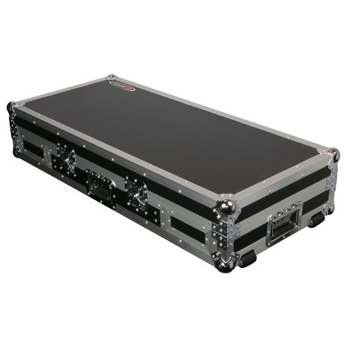Universal 19" Format DJ Mixer and Two Medium Format Media Players Coffin Flight Case - Image 13