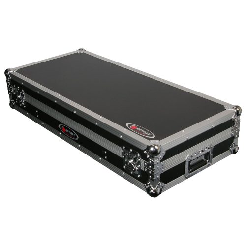 Universal 19" Format DJ Mixer and Two Medium Format Media Players Coffin Flight Case - Image 16