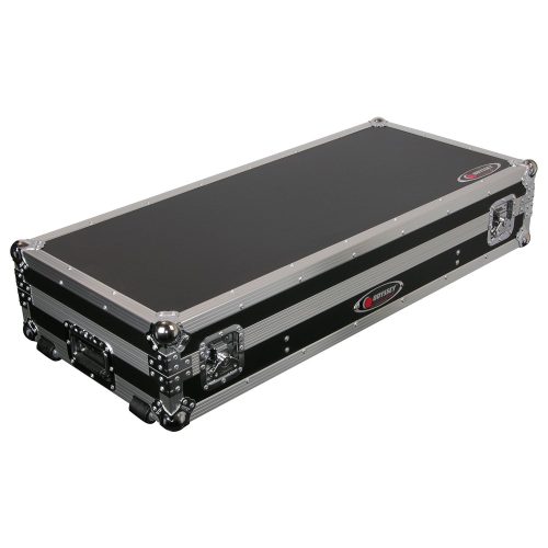 Universal 19" Format DJ Mixer and Two Medium Format Media Players Coffin Flight Case - Image 17