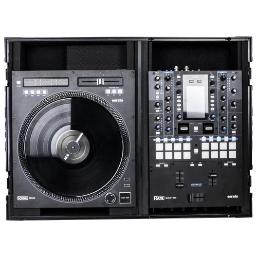 Black Reversible Compact Rane Twelve and Rane Seventy / Seventy-Two Battle DJ Coffin Flight Case - Image 4